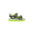 Sandali grigi con dettagli lime Birilli&Monelli, Scarpe Bambini, SKU k284000094, Immagine 0